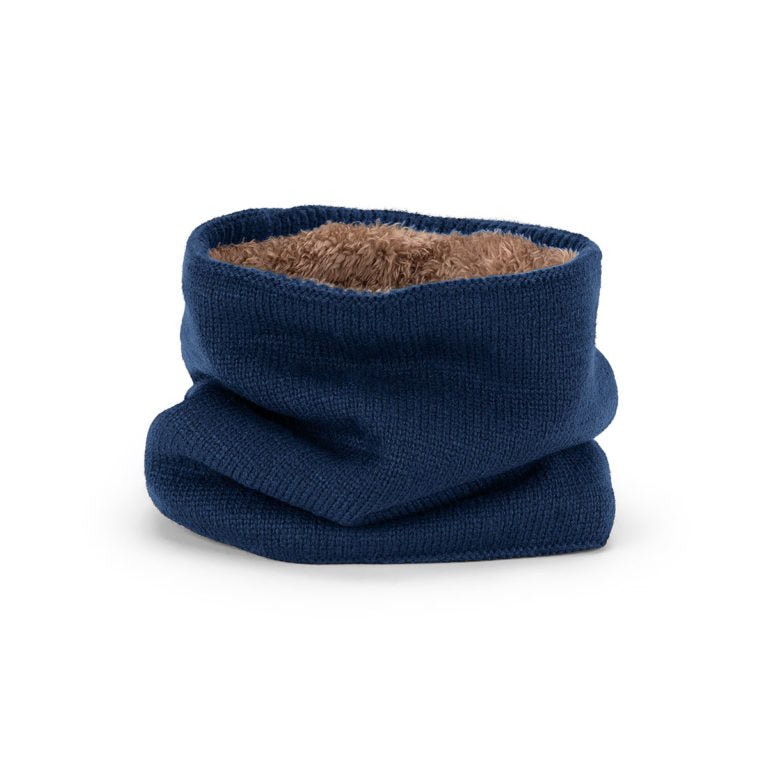 Bart Acrylic Knit Neck Warmer with Plush Lining - Urban Caps