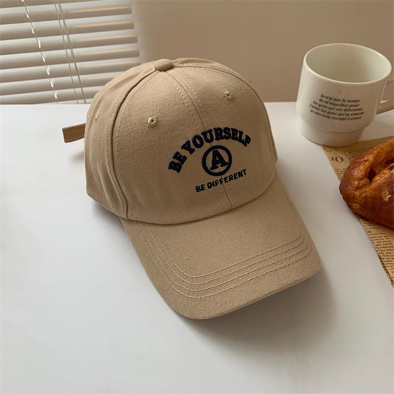 Baseball Cap Female Embroidered Couple Face - Urban Caps