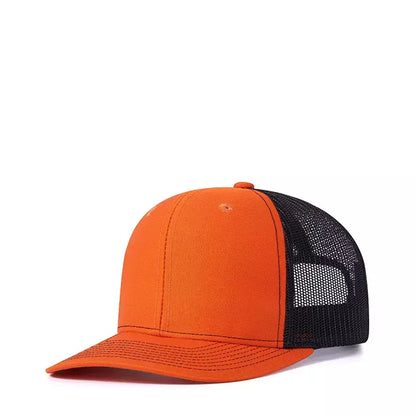 Basic Trucker Snapback Cap - Minimalist Casual Trucker Style Hat For Everyday Use
