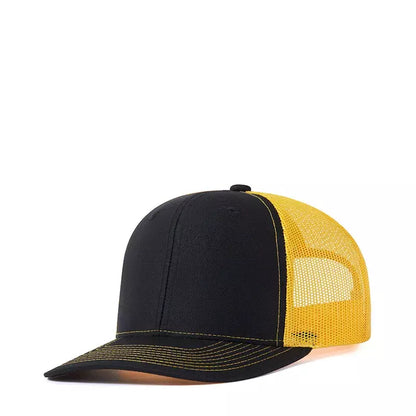Basic Trucker Snapback Cap - Minimalist Casual Trucker Style Hat For Everyday Use