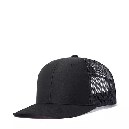 Basic Trucker Snapback Cap - Minimalist Casual Trucker Style Hat For Everyday Use