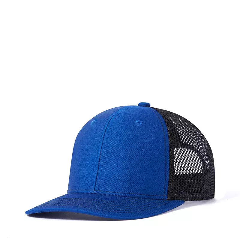 Basic Trucker Snapback Cap - Minimalist Casual Trucker Style Hat For Everyday Use