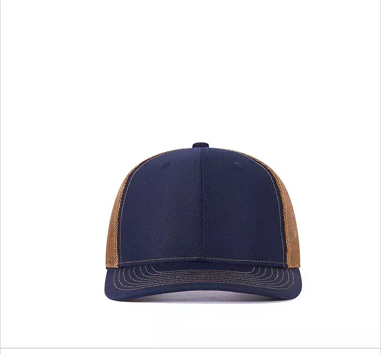 Basic Trucker Snapback Cap - Minimalist Casual Trucker Style Hat For Everyday Use
