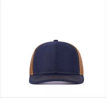 Basic Trucker Snapback Cap - Minimalist Casual Trucker Style Hat For Everyday Use