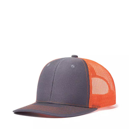 Basic Trucker Snapback Cap - Minimalist Casual Trucker Style Hat For Everyday Use