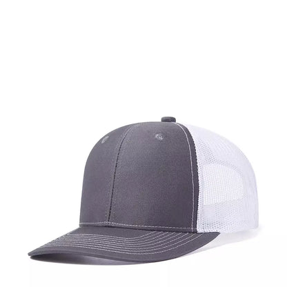 Basic Trucker Snapback Cap - Minimalist Casual Trucker Style Hat For Everyday Use