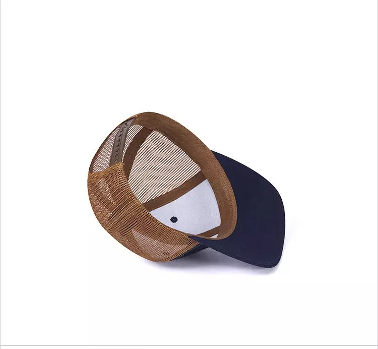 Basic Trucker Snapback Cap - Minimalist Casual Trucker Style Hat For Everyday Use