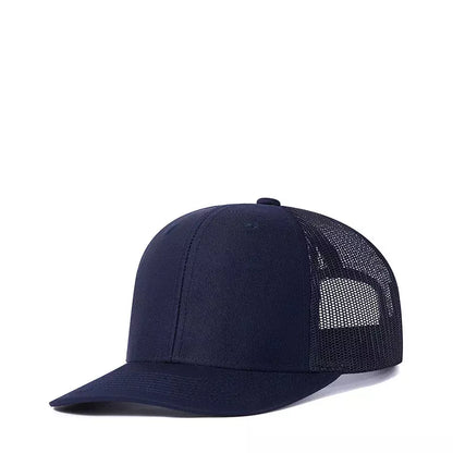 Basic Trucker Snapback Cap - Minimalist Casual Trucker Style Hat For Everyday Use