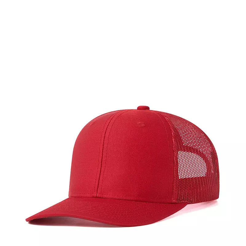 Basic Trucker Snapback Cap - Minimalist Casual Trucker Style Hat For Everyday Use