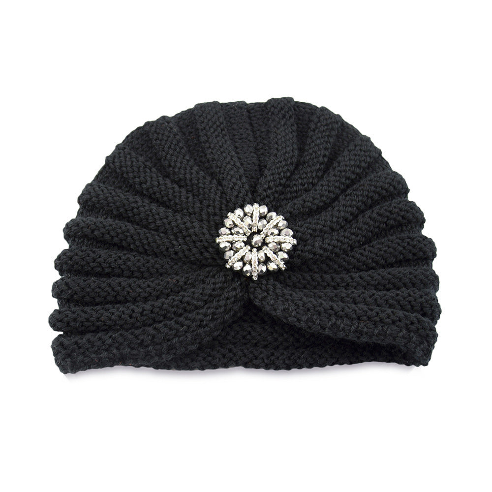 Round Beads Accessories Hat Woolen Hat Knitted Hat Bohemian Toe Cap - Urban Caps 