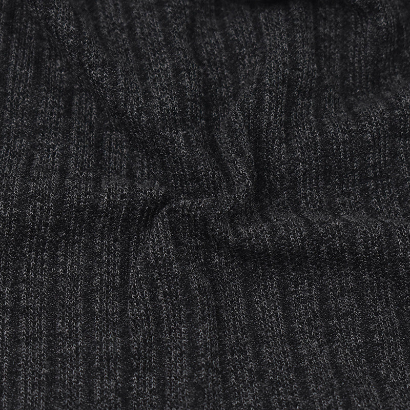Baotou Thin Letter Embroidery Knitted Pile Hat - Urban Caps 