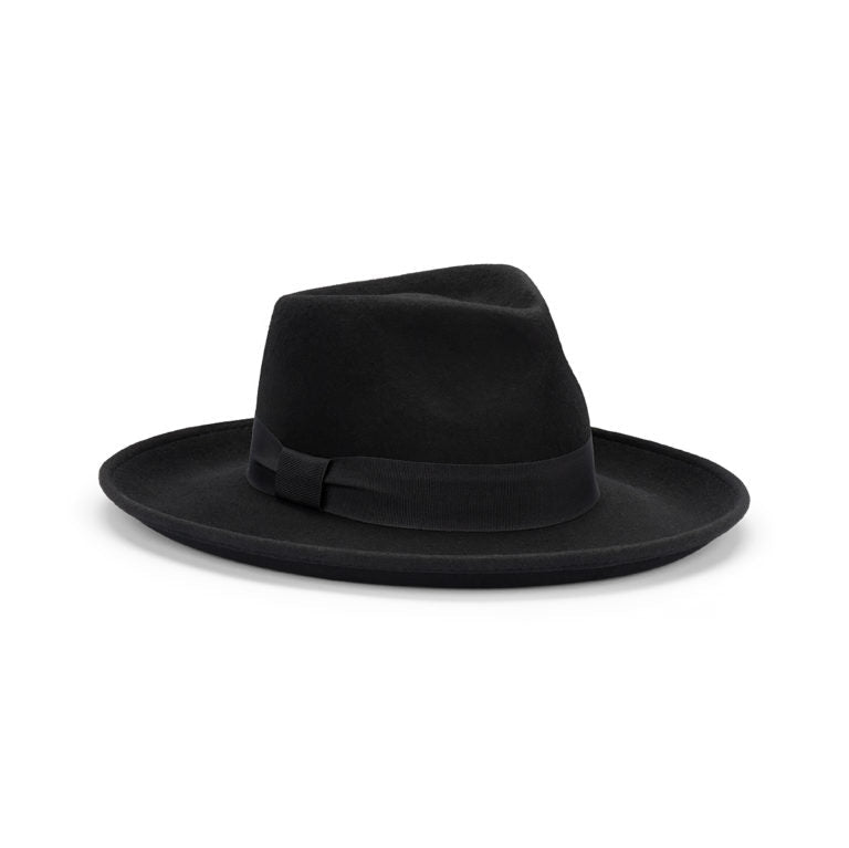 Bennett Wide Brim Crushable Hat in Australian Wool Felt with Water Repellent Finish - Urban Caps