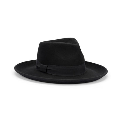 Bennett Wide Brim Crushable Hat in Australian Wool Felt with Water Repellent Finish - Urban Caps