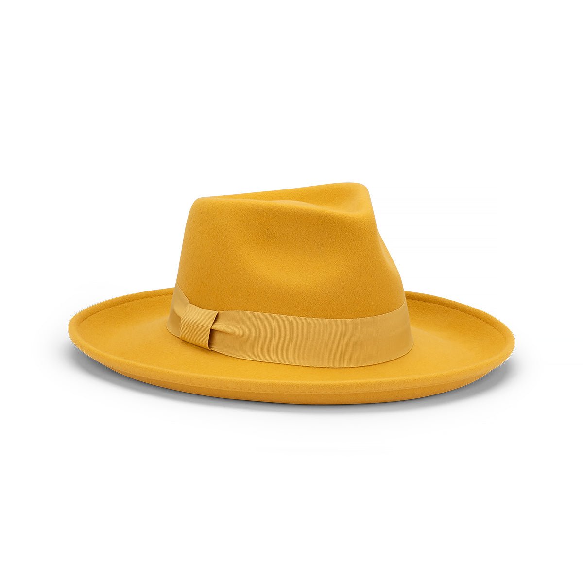 Bennett Wide Brim Crushable Hat in Australian Wool Felt with Water Repellent Finish - Urban Caps