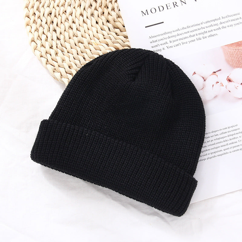 Trendy Dome Autumn And Winter Knitted Woolen Hat - Urban Caps 