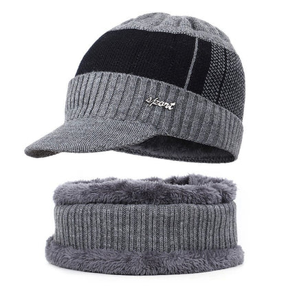 Bib Autumn And Winter Plus Velvet Hat - Urban Caps