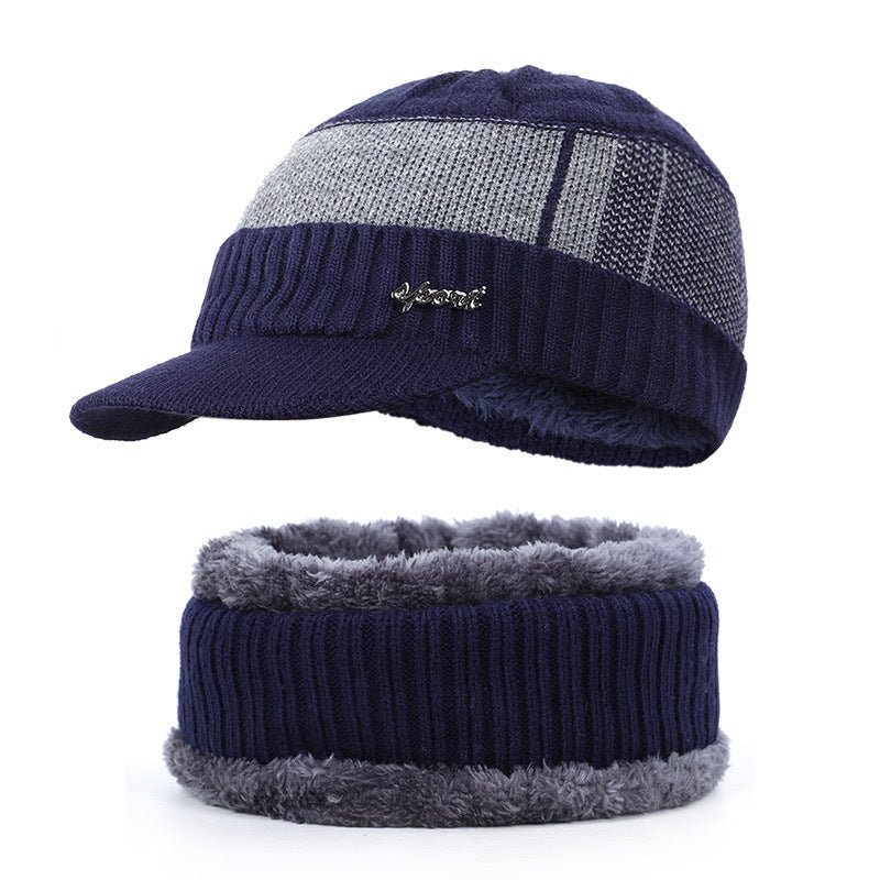 Bib Autumn And Winter Plus Velvet Hat - Urban Caps