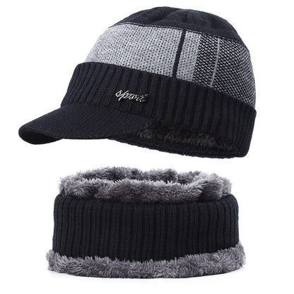 Bib Autumn And Winter Plus Velvet Hat - Urban Caps