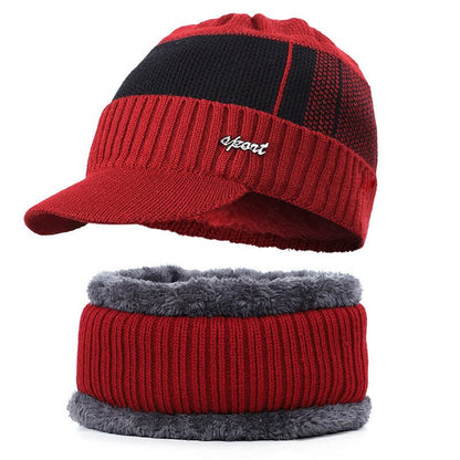 Bib Autumn And Winter Plus Velvet Hat - Urban Caps