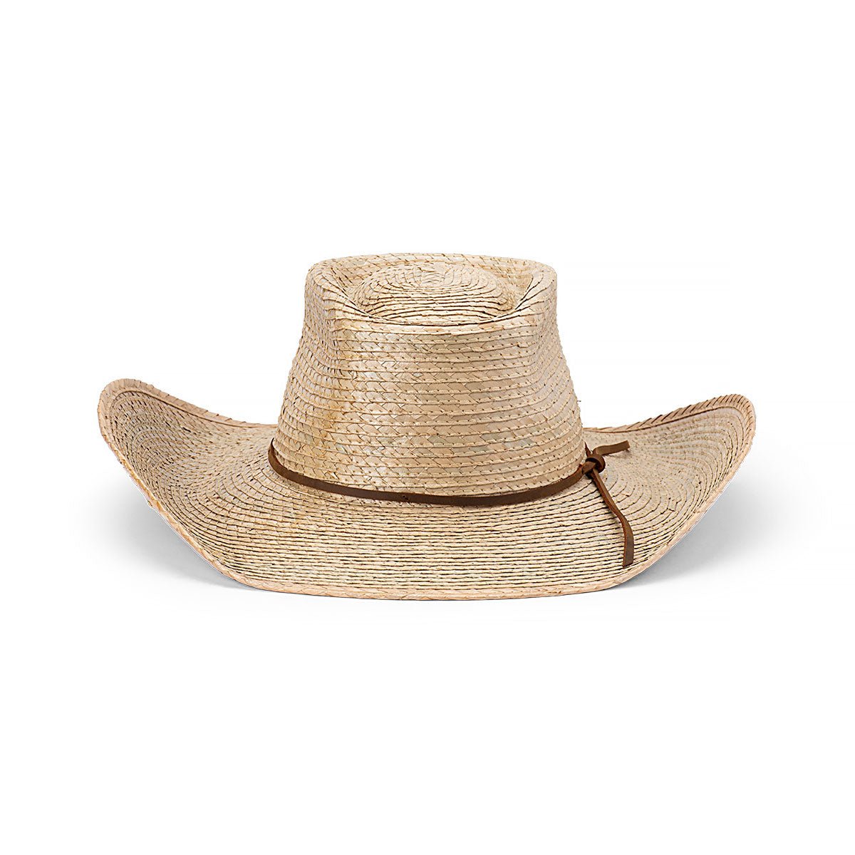 Billabong Palm Straw Camp Drafter Hat with Wide Brim and Suede Trim - Urban Caps