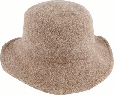 Boiled Wool Small Brim Hat with Mouldable Wire Brim – Winter Collection - Urban Caps