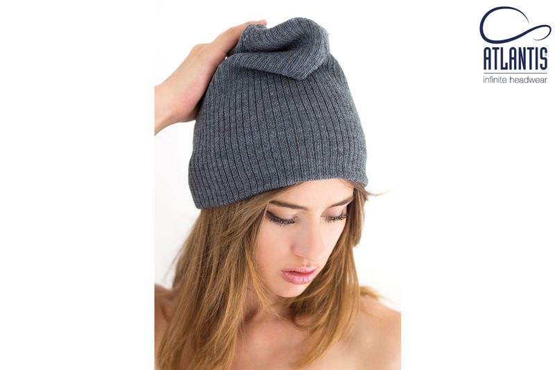 Atlantis Brad Beanie – Oversized Double-Layer Acrylic-Polyester Blend | NZ Stock