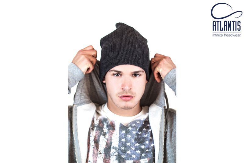 Atlantis Brad Beanie – Oversized Double-Layer Acrylic-Polyester Blend | NZ Stock