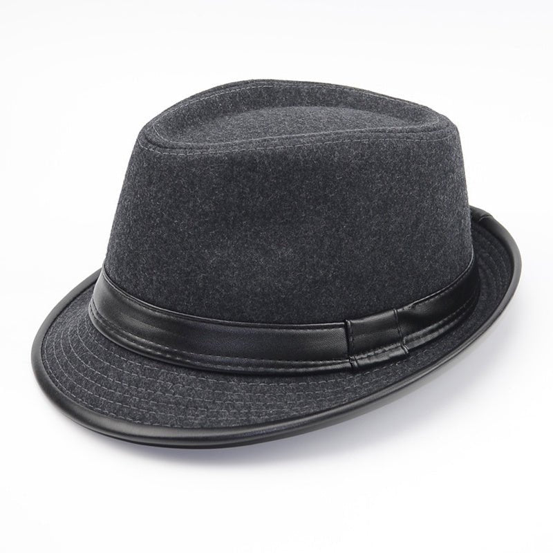 British Fashion Men Woolen Top Hat - Urban Caps
