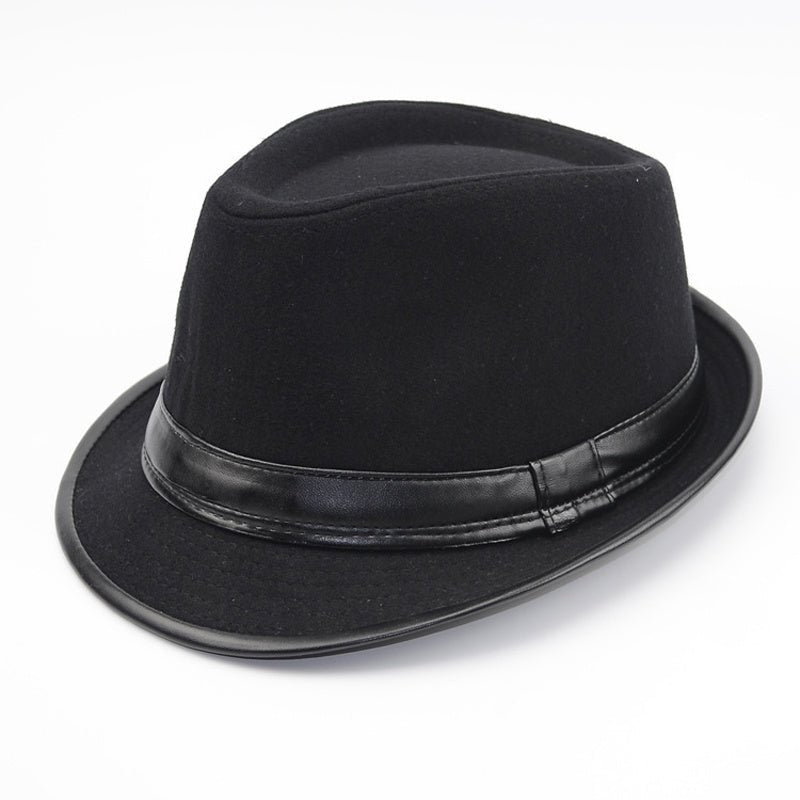 British Fashion Men Woolen Top Hat - Urban Caps
