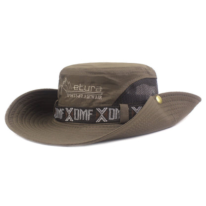 Men's Cotton Outdoor Sunshade Hat - Urban Caps 