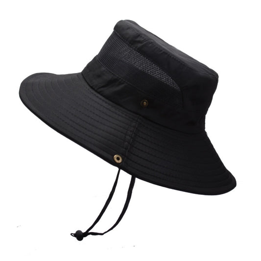 Mesh Breathable Bucket Hat Men's Outdoor Mountaineering - Urban Caps 