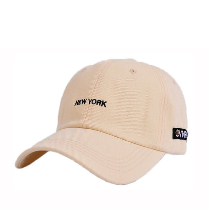 Hat Baseball Cap Peak Cap Female Korean Version Korean Wild - Urban Caps 