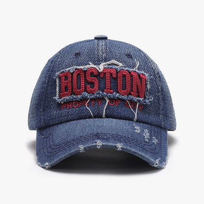 Three-dimensional Embroidery Men's Soft Peaked Cap Outdoor - Urban Caps 