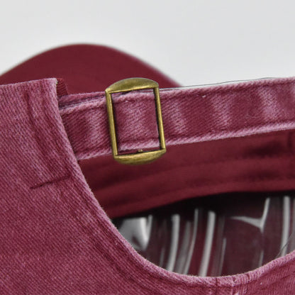 Small Fish Three-Dimensional Embroidery Washed and Distressed Peaked Hat