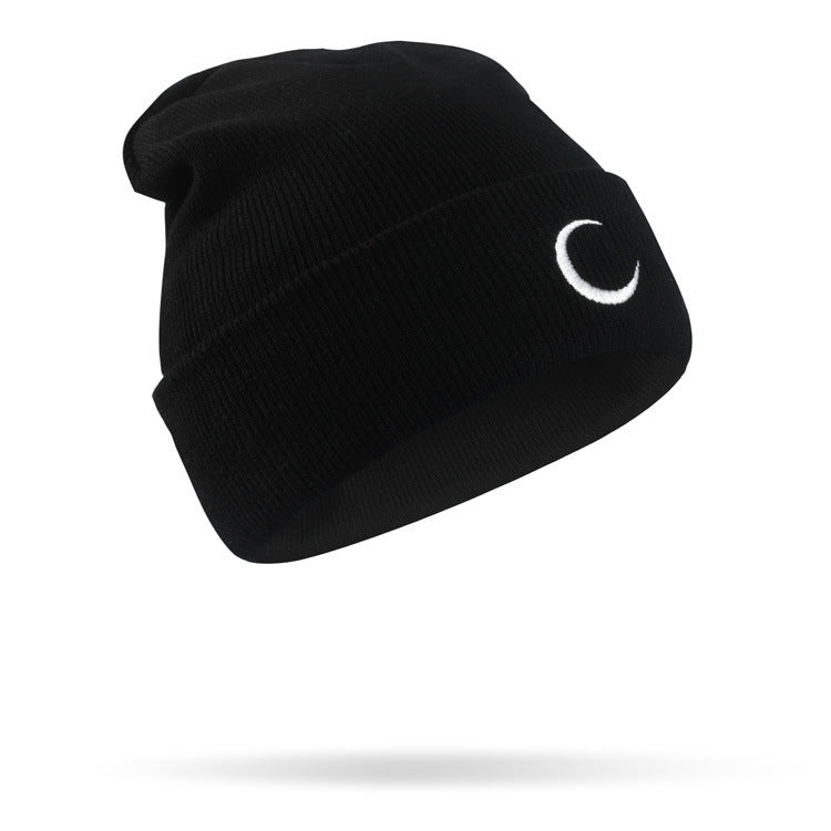 Fashion Fashionmonger Hip Hop Woolen Cap Creative Weather Embroidery Knitted Hat - Urban Caps 