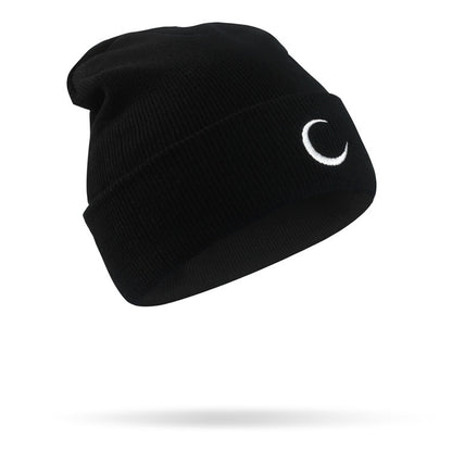Fashion Fashionmonger Hip Hop Woolen Cap Creative Weather Embroidery Knitted Hat - Urban Caps 