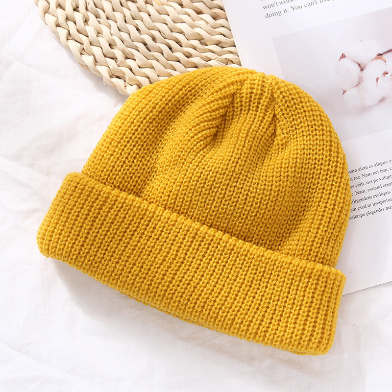 Trendy Dome Autumn And Winter Knitted Woolen Hat - Urban Caps 