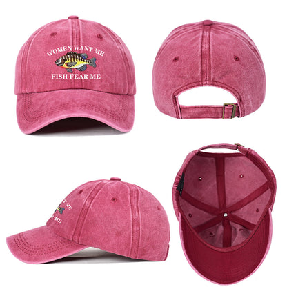 Retro Casual Printed Baseball Cap