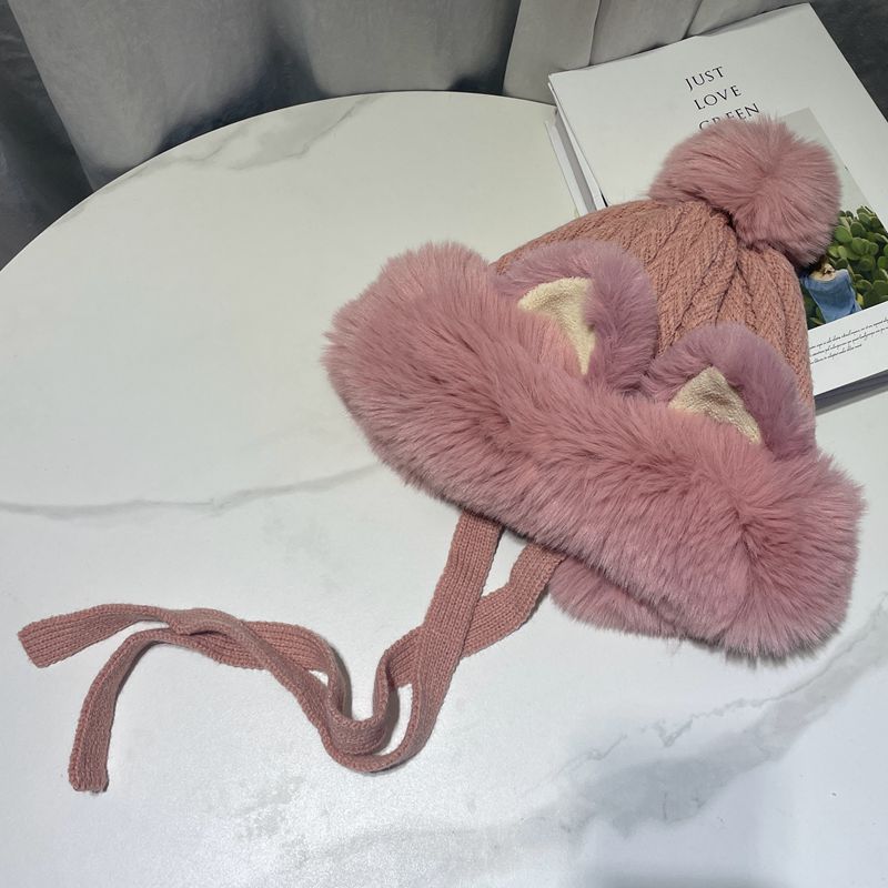 Fashion Thickened Plush Woolen Hat Women - Urban Caps 