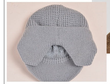 Ear Protection Cold And Warm Knitted Hat Woolen Hat - Urban Caps 