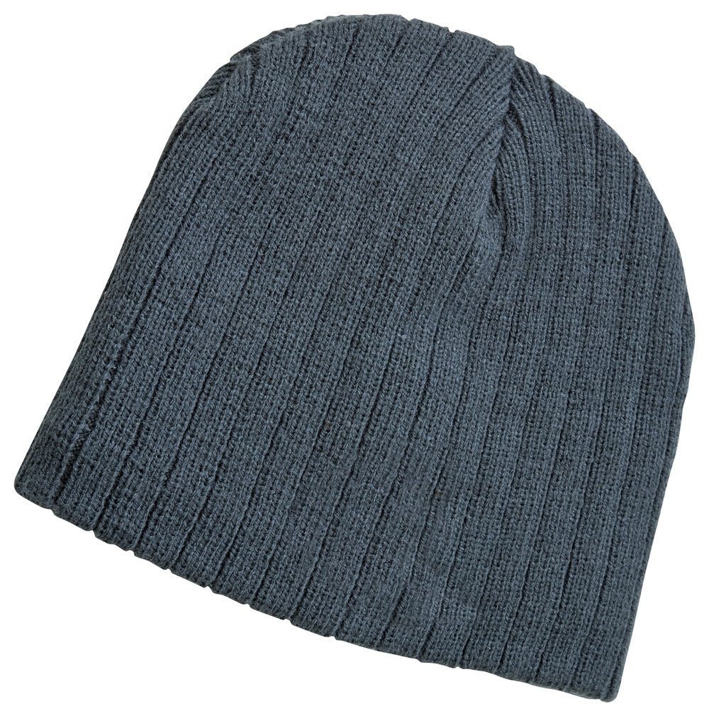Cable Knit Beanie – Acrylic Knit, Fleece - Lined Brow Band, One Size Fits Most - Urban Caps