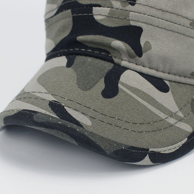Camouflage Military Flat Cap - Urban Caps