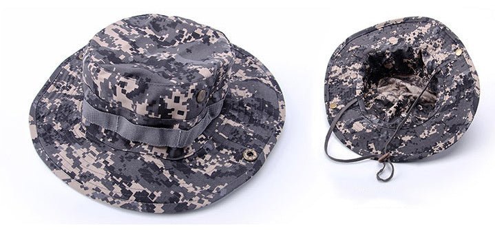 Camouflage Summer Fisherman Outdoor Sunscreen Hat - Urban Caps