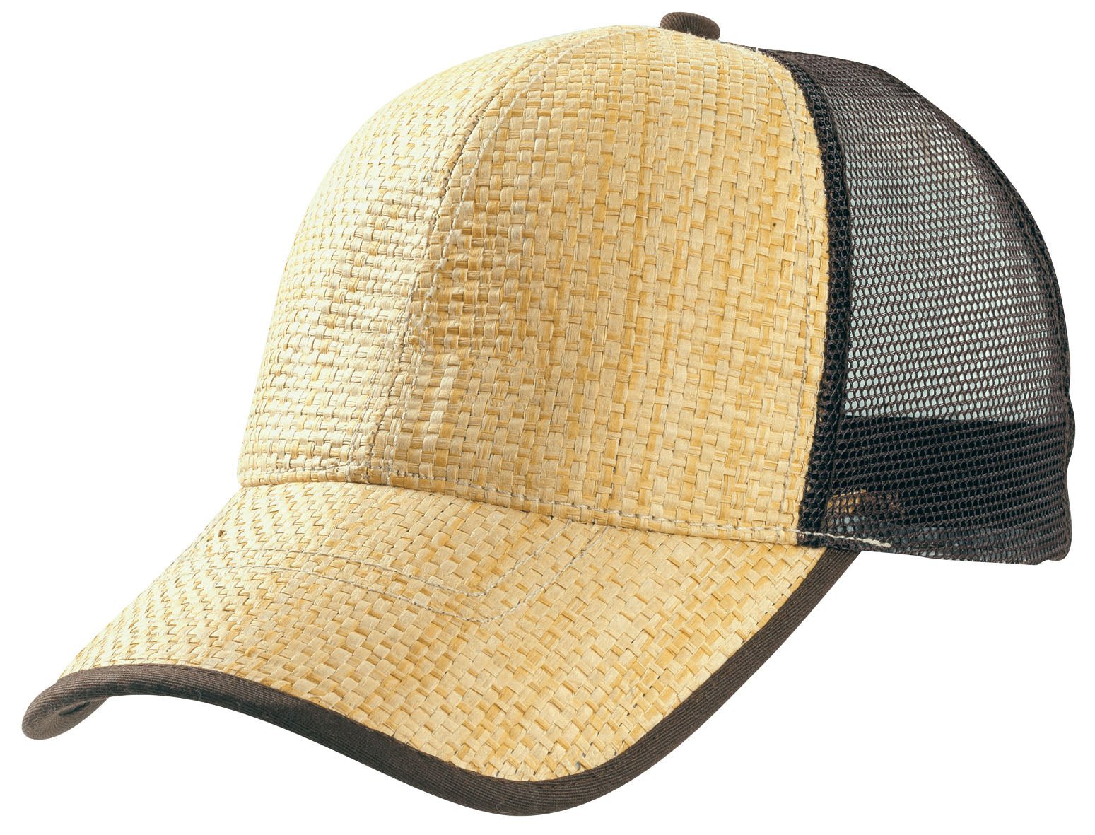 Cane Trucker Cap – Cane Front, Cotton Under Peak, Breathable Mesh, Adjustable Fit - Urban Caps