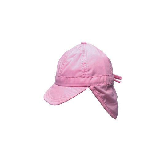 Caspa Baby Cotton Legionnaire Cap with Chin Tie and Adjustable Fit – 3 to 12 Months - Urban Caps