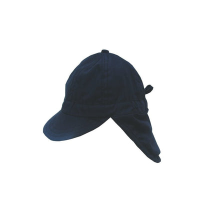 Caspa Baby Cotton Legionnaire Cap with Chin Tie and Adjustable Fit – 3 to 12 Months - Urban Caps