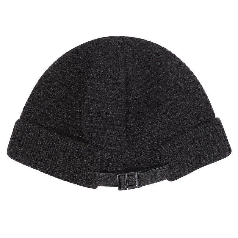Outdoor Autumn And Winter Warm Hemming Knitted Woolen Cap - Urban Caps 
