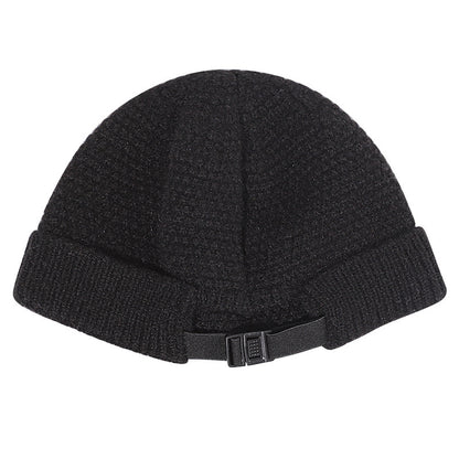 Outdoor Autumn And Winter Warm Hemming Knitted Woolen Cap - Urban Caps 