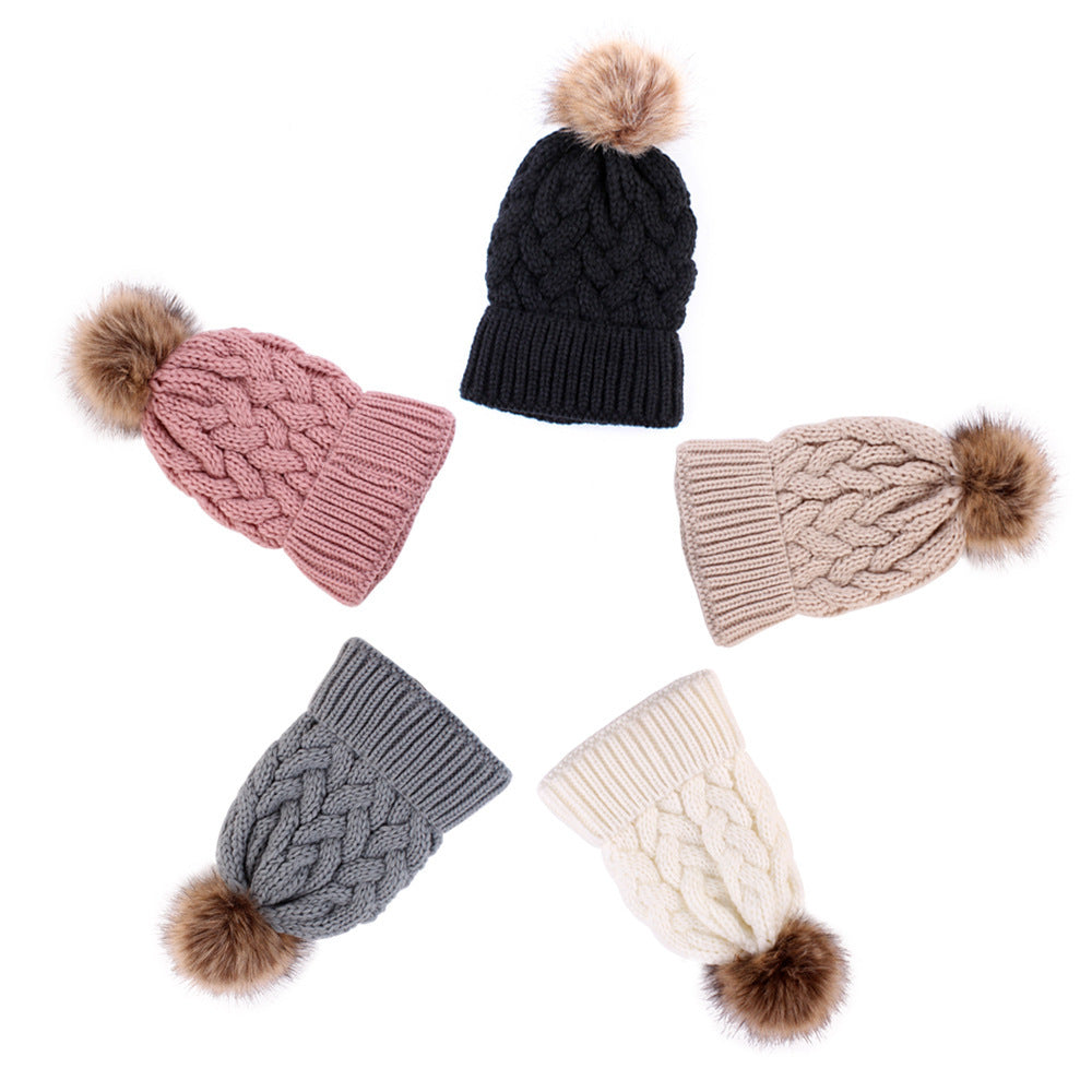 Fashionable Ladies Knit Pullover Warm Woolen Hat - Urban Caps 