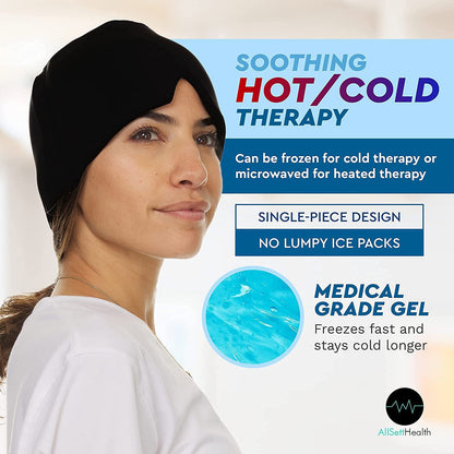 Ice Compress Headache Eye Mask: Soothing Relief for Migraines and Stress - Urban Caps 